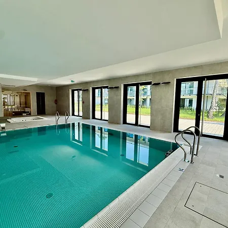 304 Z Widokiem Na Morze, Z Basenem, Sauna, Jacuzzi, Przy Samej Plazy - 5d *