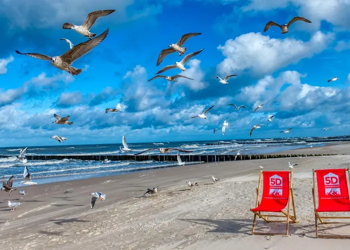 Appartement 304 Z Widokiem Na Morze, Z Basenem, Sauna, Jacuzzi, Przy Samej Plazy - 5d *