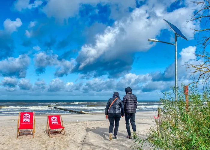 Appartement 304 Z Widokiem Na Morze, Z Basenem, Sauna, Jacuzzi, Przy Samej Plazy - 5d