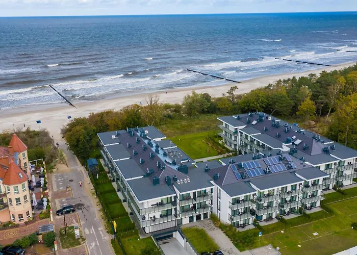 304 Z Widokiem Na Morze, Z Basenem, Sauna, Jacuzzi, Przy Samej Plazy - 5d Appartement Niechorze