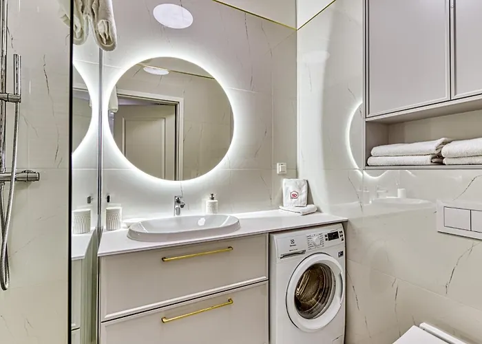 304 Z Widokiem Na Morze, Z Basenem, Sauna, Jacuzzi, Przy Samej Plazy - 5d Appartement